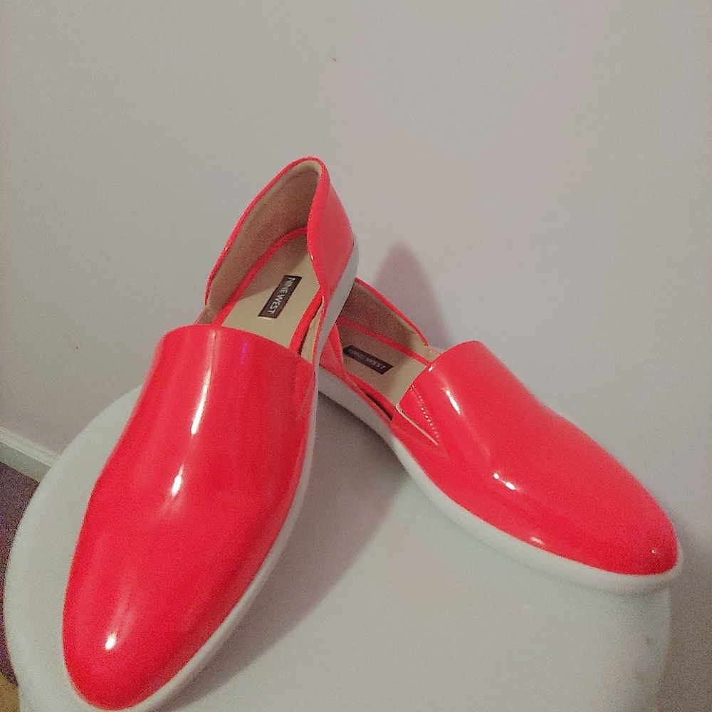 Nine West Pointed Toe D'orsay Flats